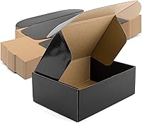 Vista 15 de Golden State Art, Cajas de envío rosadas de 4 x 4 x 2, paquete de 26 cajas pequeñas de cartón corrugado para envío, embalaje, regalos de manualidades