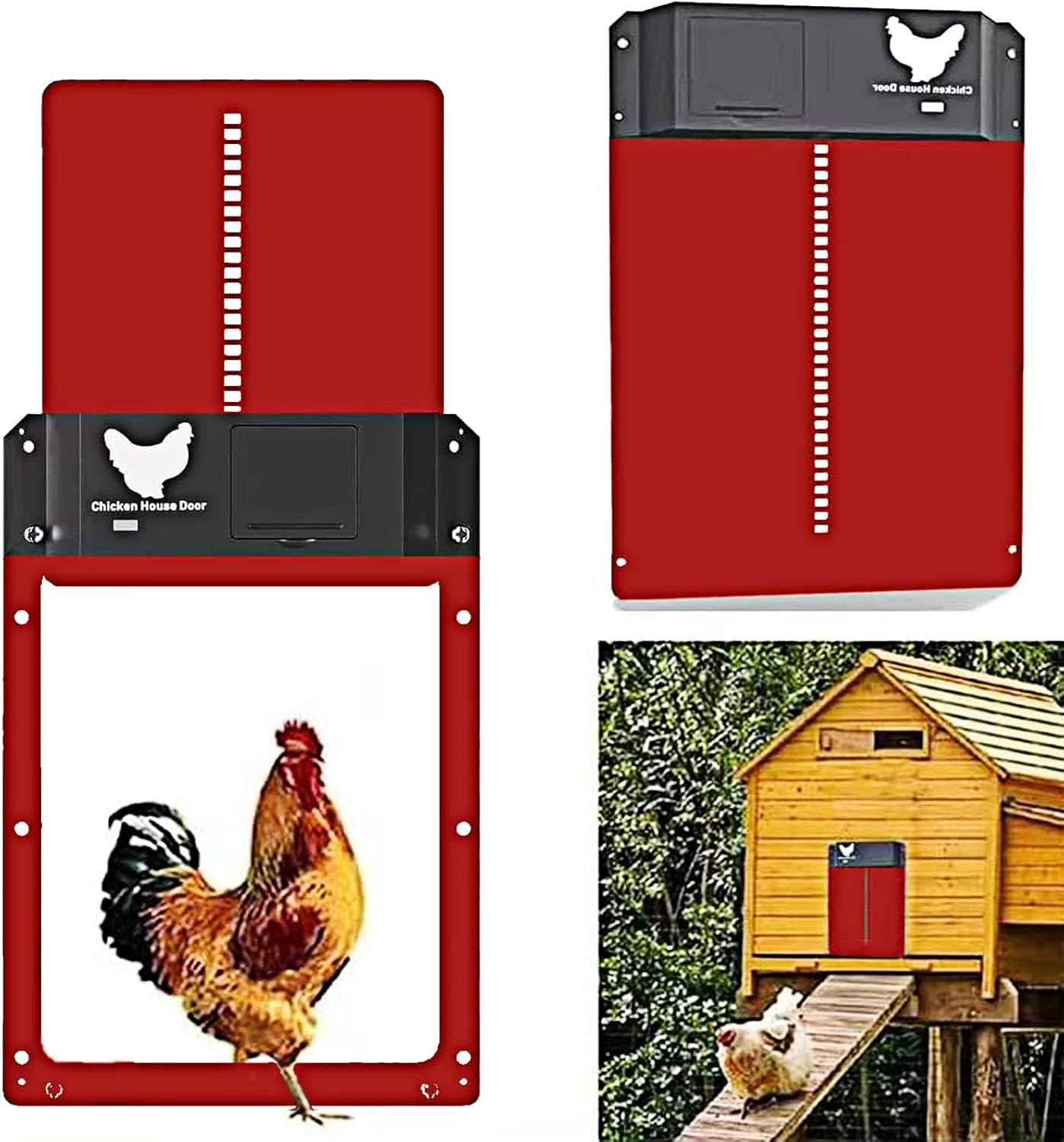 Automatic Chicken Coop Door, Light Sensitive Auto Chicken
