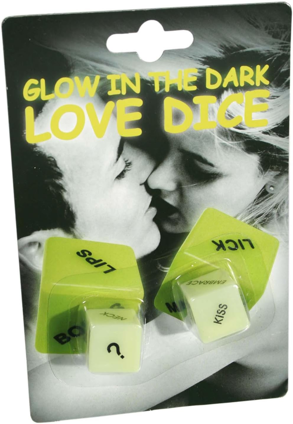 Great Way to Say I Love You to Your Wife, Partner - Glow in The Dark Adult Fun Dice - to Make Valentines Extra Special
