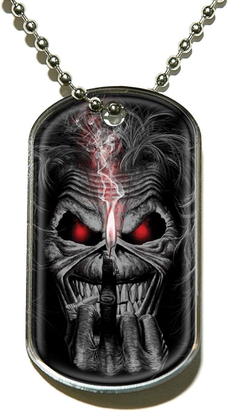 MACHINE HEAD THE BLACKENING DOG TAG / Militärische Erkennungsmarke / Kettenanhänger