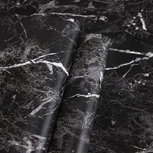 Black Wood Grain Contact Paper Peel Stick Self Adhesive Wallpaper Vinyl - View #7