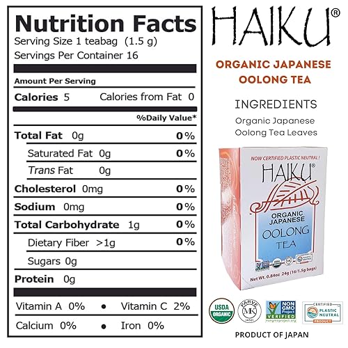 Miniatura 8 de HAIKU Bolsitas de té Sencha orgánicas, 16 CT