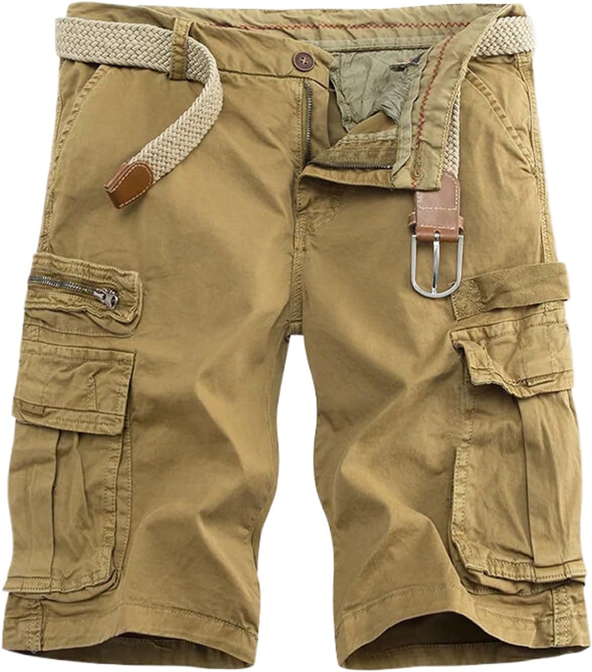 Men's Casual Cargo Shorts Man Overalls Beach Sports Outdoor High Street Shorts