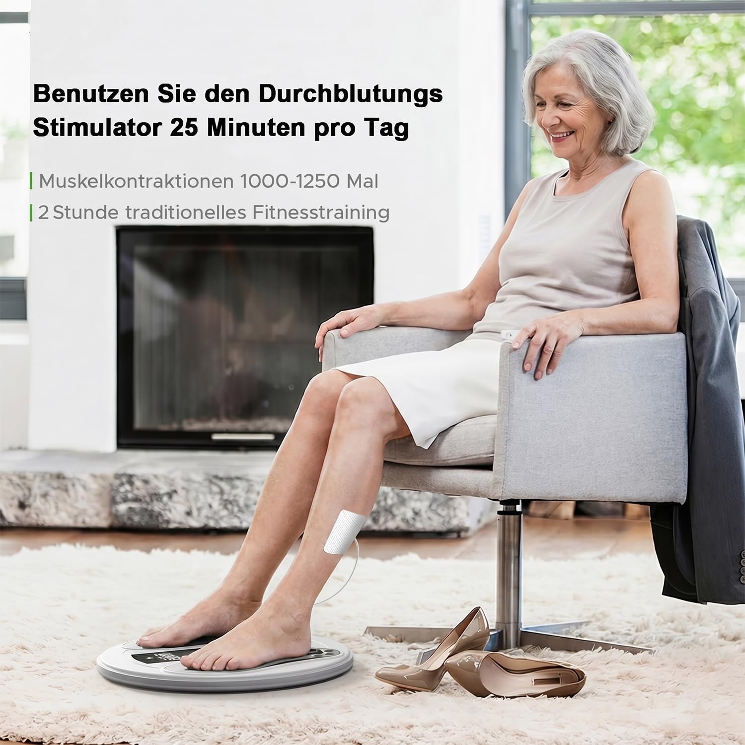 Medic Durchblutungs-Stimulator Beine & Füße mit 660+850 nm Infrarotlicht
