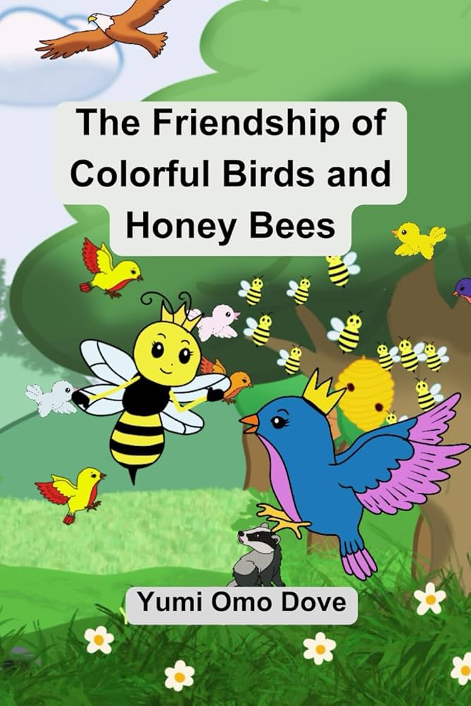 The Friendship of Colorful Birds and Honey Bees: Children Story
