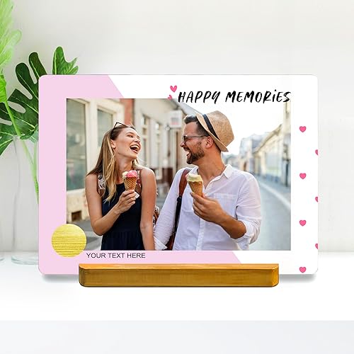 Miniatura 10 de Custom Style Impresiones de fotos de metal personalizadas, personaliza tu propio marco de fotos, regalo personalizado de metal para familiares y