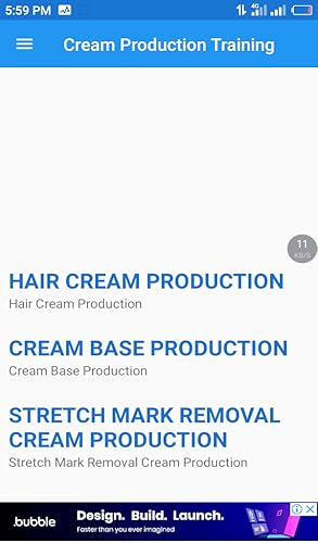 Cream Production Training