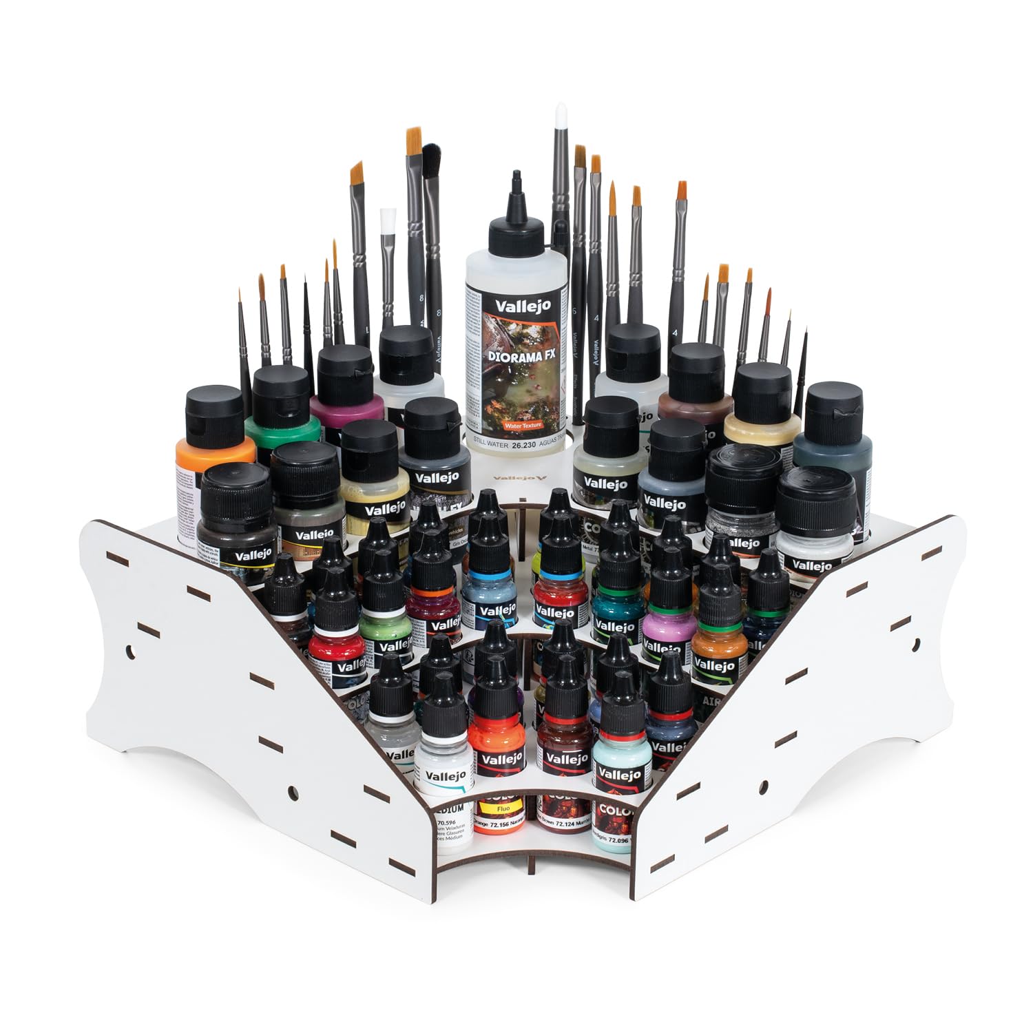 Amazon.com: Vallejo - Corner Paint Storage Rack for Miniatures
