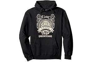 It is an ISENBERG Thing Gifts Pullover Hoodie