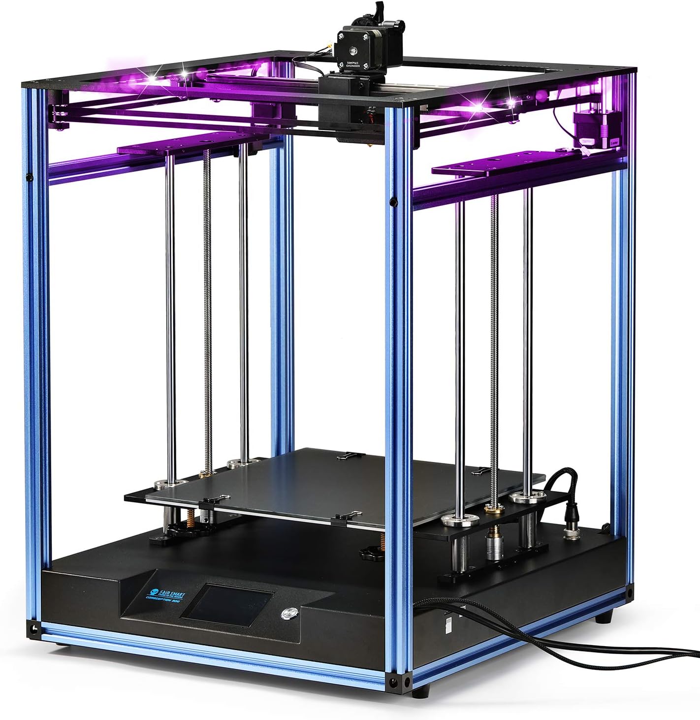 SainSmart Coreception CoreXY 3D Printer Large Size CoreXY Printer Dual Z Axis, Silent Drive Mode, Resume Printing, 3.5 inch HD Touch Screen, 300 x 300 x 330 mm