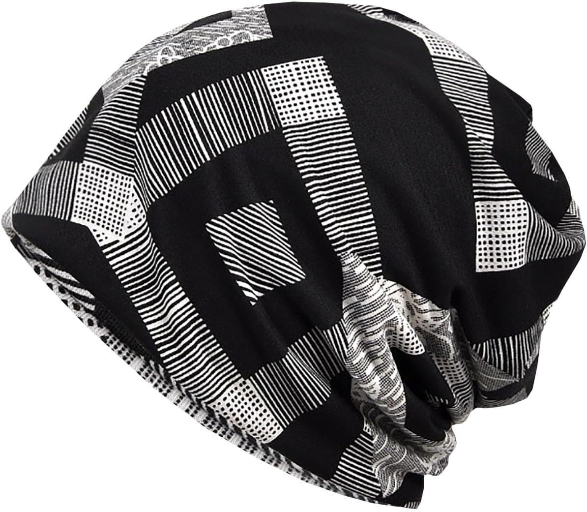 BUZZxSELECTION(バズ セレクション) サマーニット ニット帽 オールシーズン チェック柄 帽子 メンズ CAP029