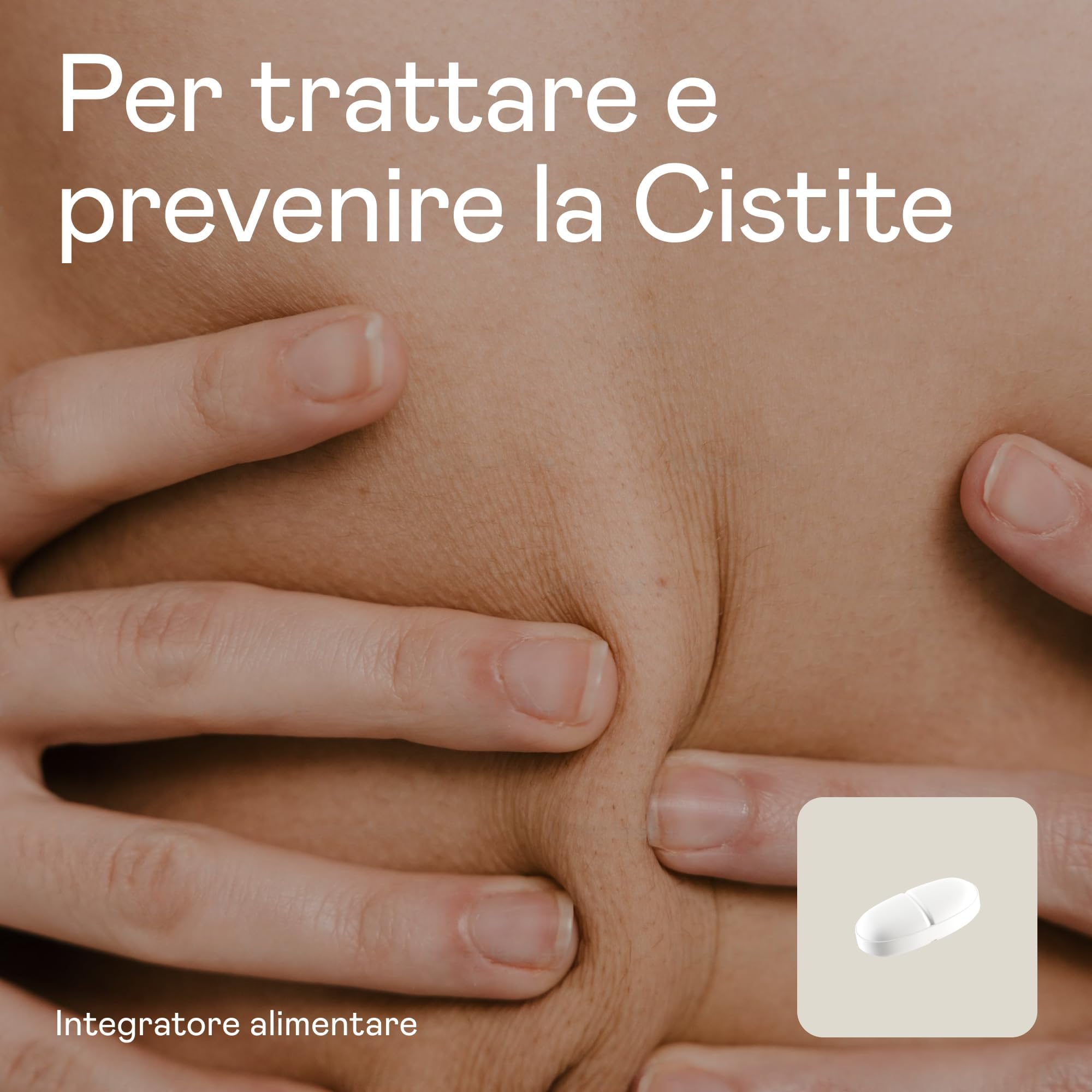 Cisti+ Integratore Cistite Donna 120cpr con D Mannosio Puro 2000mg, Mirtillo Rosso, Cranberry, Acido Ialuronico, Prebiotici per Benessere Vie Urinarie, Drenaggio Liquidi, Integratori Vie Urinarie