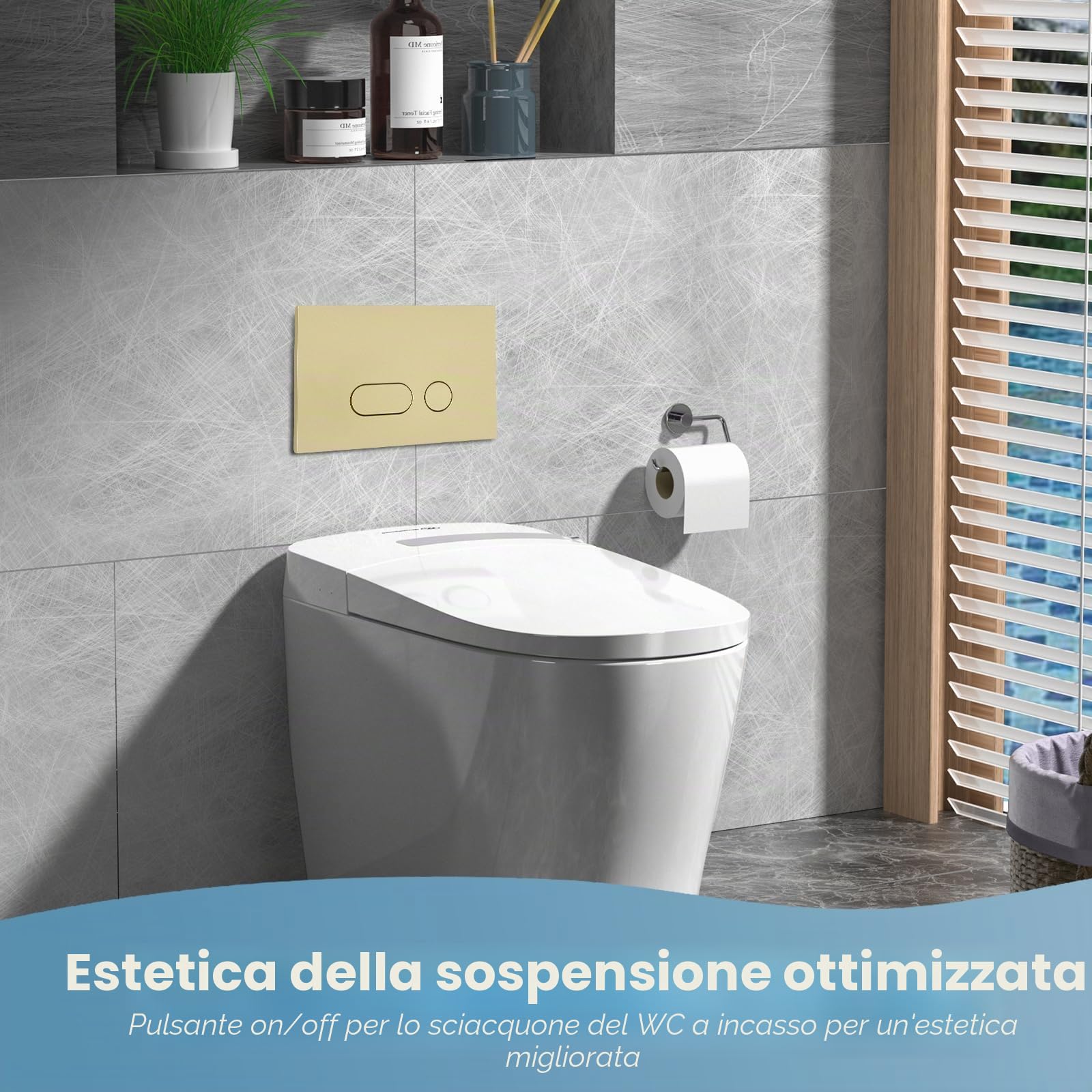 Placca Di Comando Wc,Compatibile Con Geberit 01,20,30,50,Up300,Up320,Piastra Doppio Scarico,Silenziosa,Dimensioni 243×163 Mm,Completa Di Set Di Leve Di Scarico E Telaio Di Montaggio (oro)
