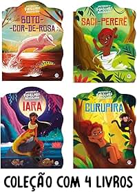 Kit com 4 Livros do Folclore Brasileiro – Editora Ciranda Cultural