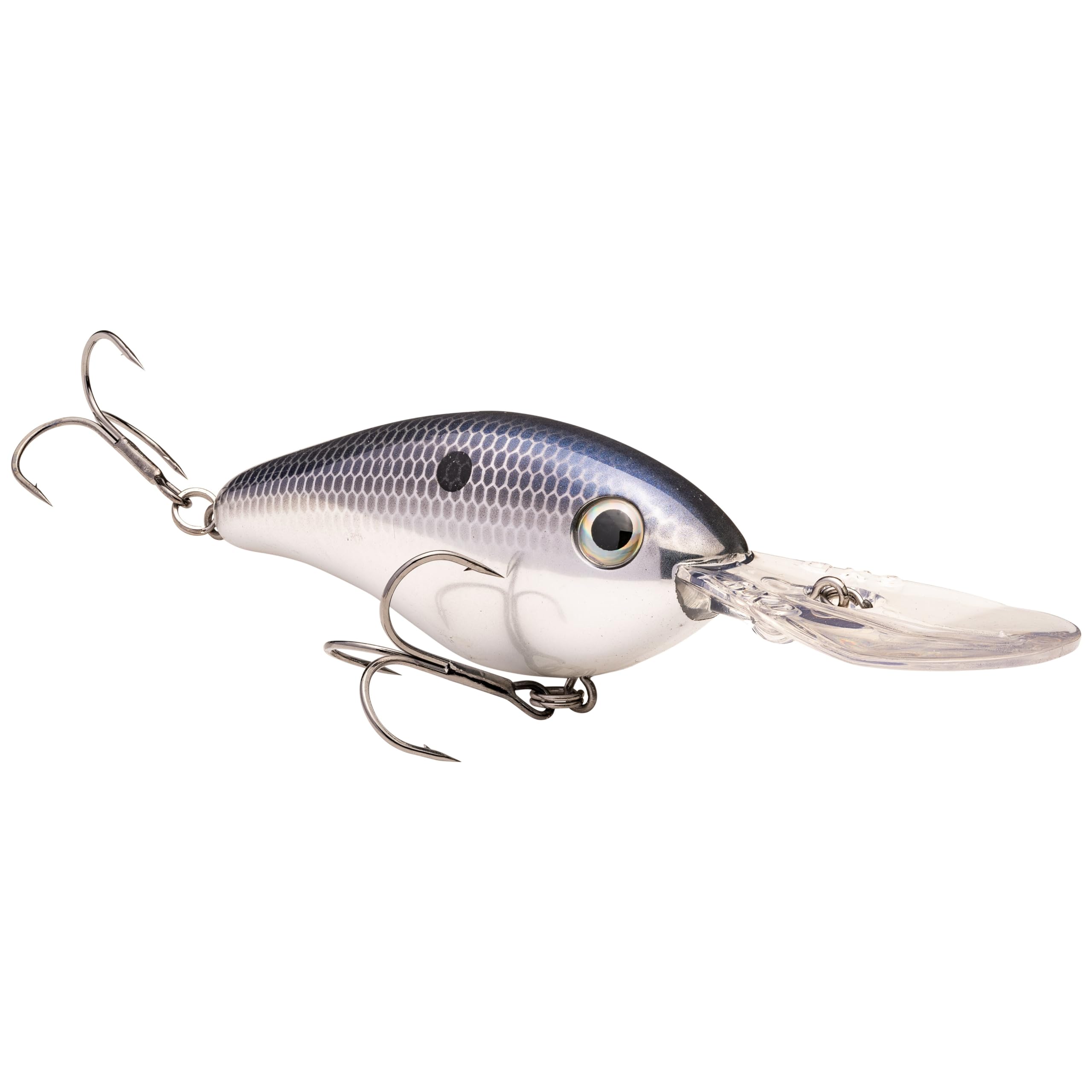Strike King HC6XD-401 Pro-Model Series 6XD, Chrome Blue