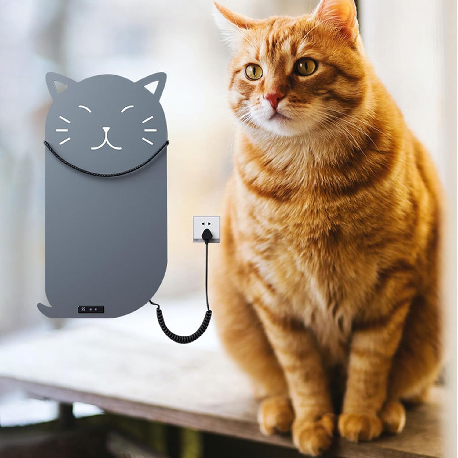 Radiator Towel Rail, Digital Display Towel Warmer Electric Heated Towel Rail 155W Electric Towel Radiator Wall Mounted Adjustable Temperature and Timing