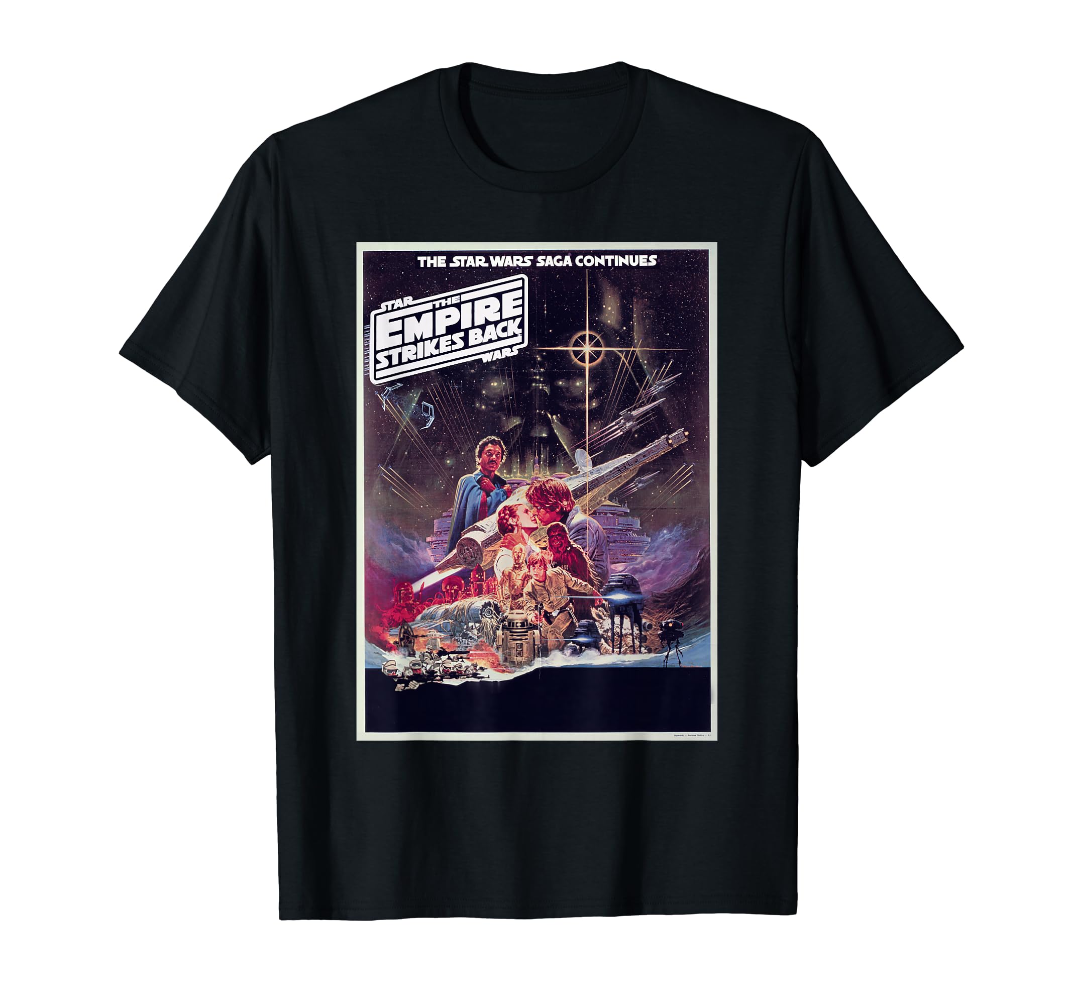 Amazon | スター・ウォーズ 帝国の逆襲 Tシャツ | Tシャツ・カットソー