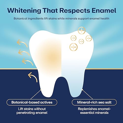 Miniatura 3 de Lumineux Tiras blanqueadoras dentales - 21 tratamientos (3 meses) - Sin peróxido - Esmalte seguro para dientes más blancos - Blanqueamiento sin
