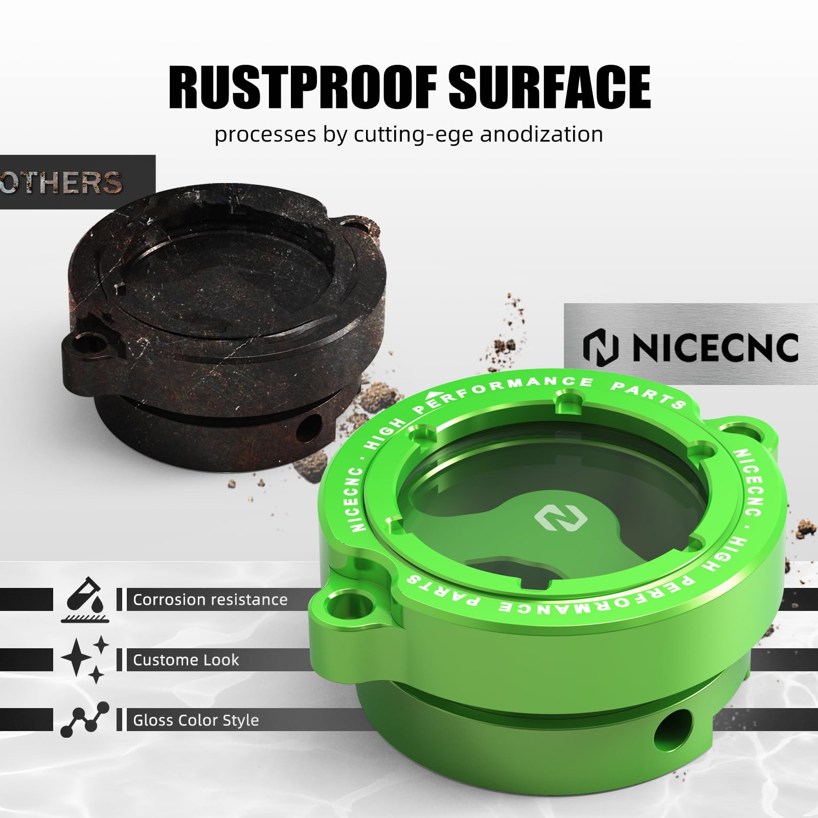 Nazareth Store Deep Blue Crystal Beads Rosary Necklace Catholic Prayer Jerusalem Holy Soil Medal