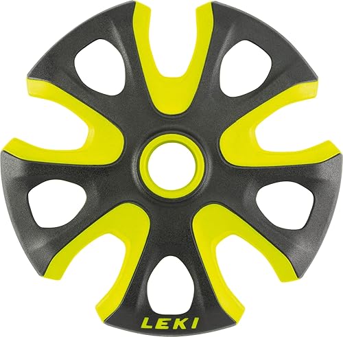 LEKI Par de cestas de montaña grandes - Negro/Amarillo