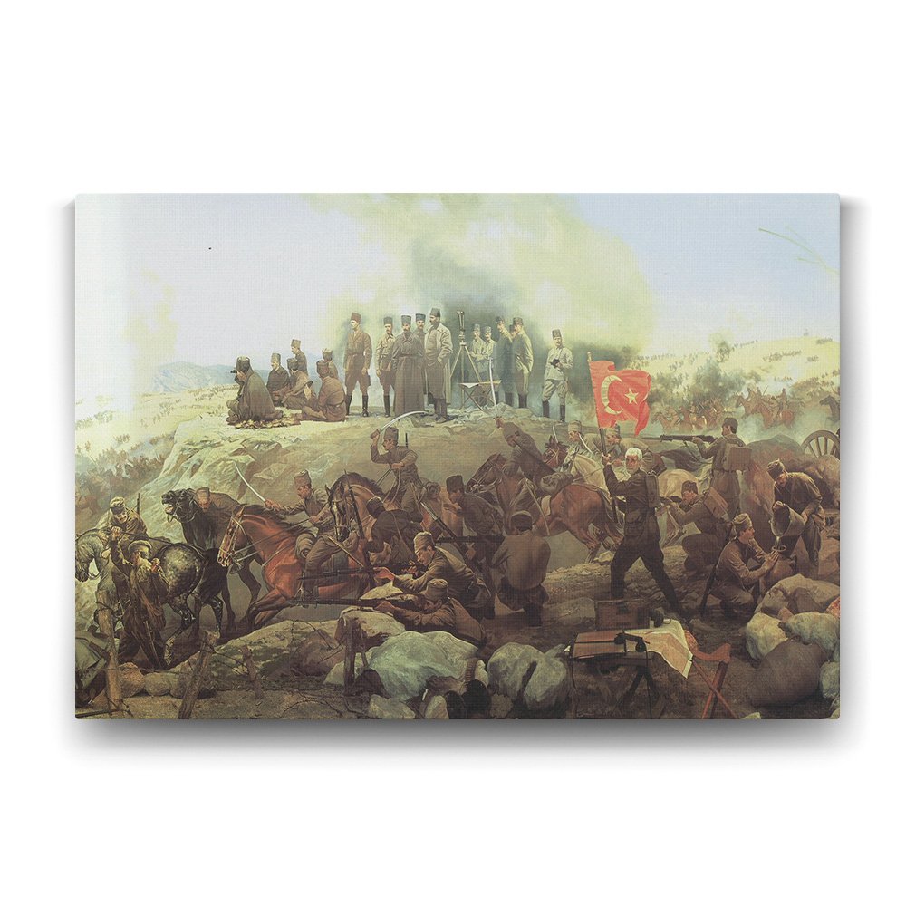 Atatürk Kurtuluş Savaşı Tablosu - 60x40cm