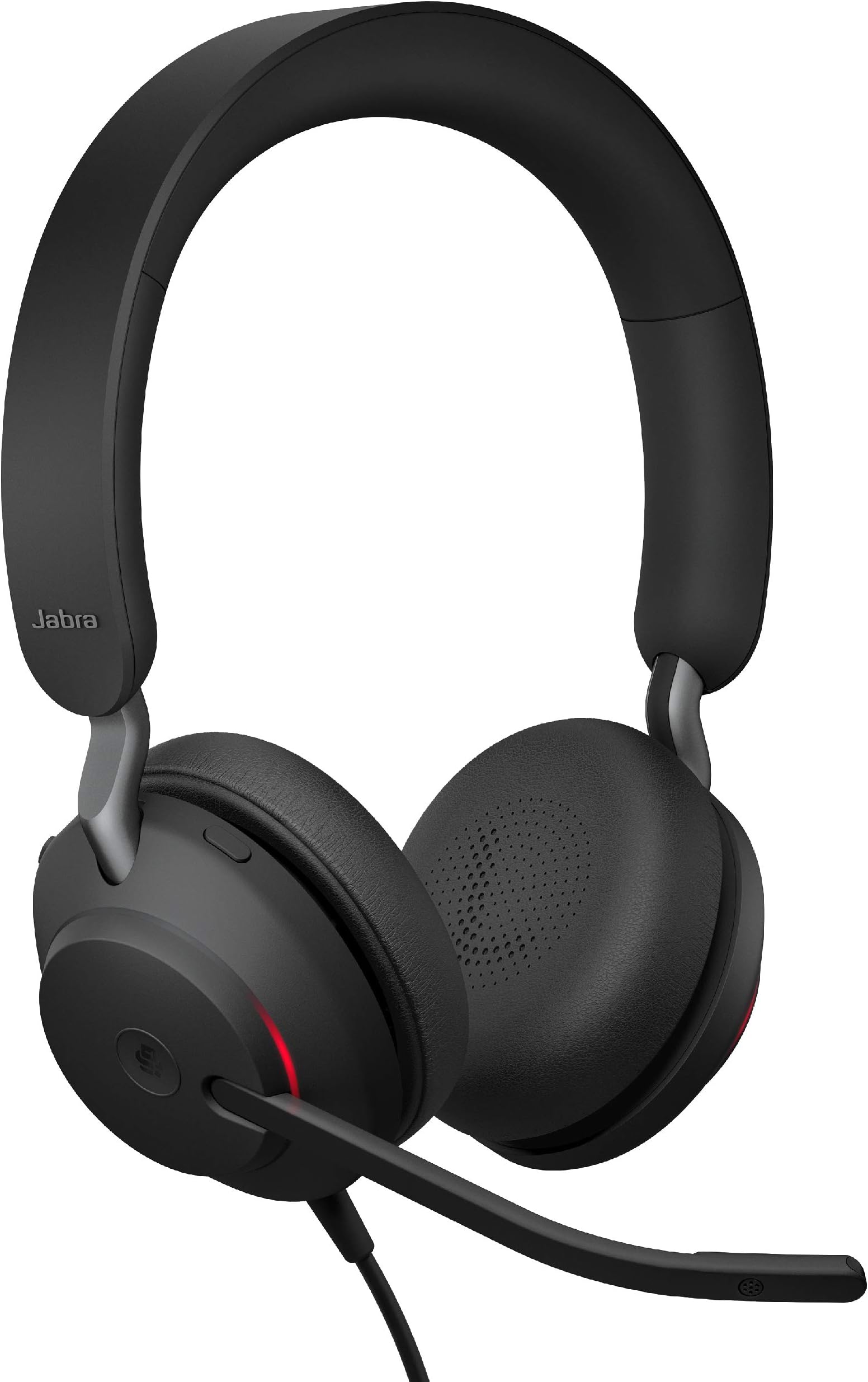 Evolve2 40 Uc Wired Headphones, Usb-C, Stereo, Black – Telework Headset For Calls And Music, Enhanced All-Day Comfort, Passive Noise Cancelling Headphones, Uc-Optimized With Usb-C Connection