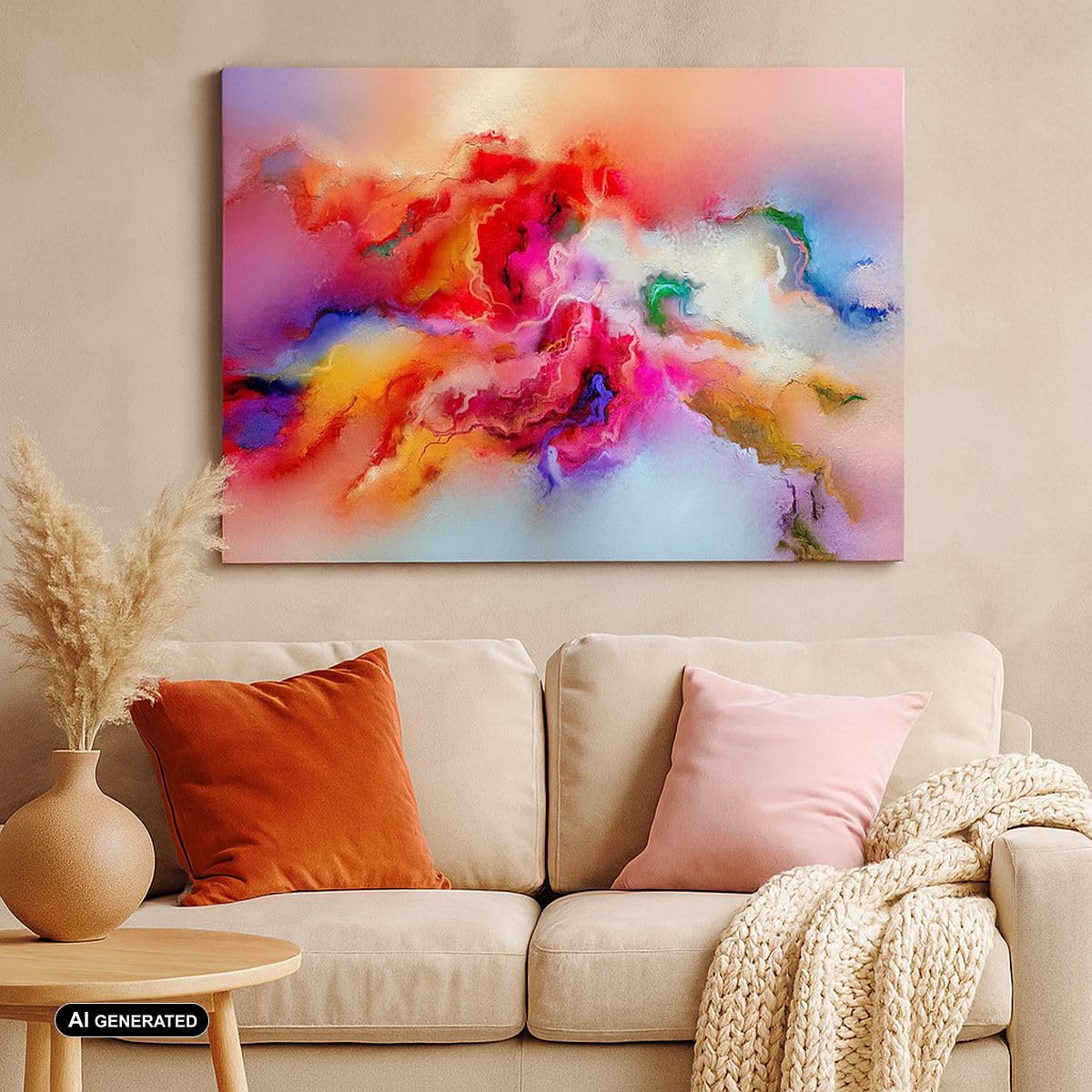 Cuadros Decoracion Salon abstracción moderna Lienzos decorativos 120x80cm Cuadro Sobre Lienzo Moderno Dormitorio Cocina Cuadros Pared Imágenes Wall Art Prints Decor Canvas Grande XXL AA120x80-4035 | Abstracción Moderno Cuadro Decorativo Grande XXL 1 Pieza