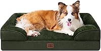 Vista 45 de EHEYCIGA Camas ortopédicas para perros extra grandes, cama impermeable de espuma viscoelástica XXL para mascotas con laterales, fondo antideslizante