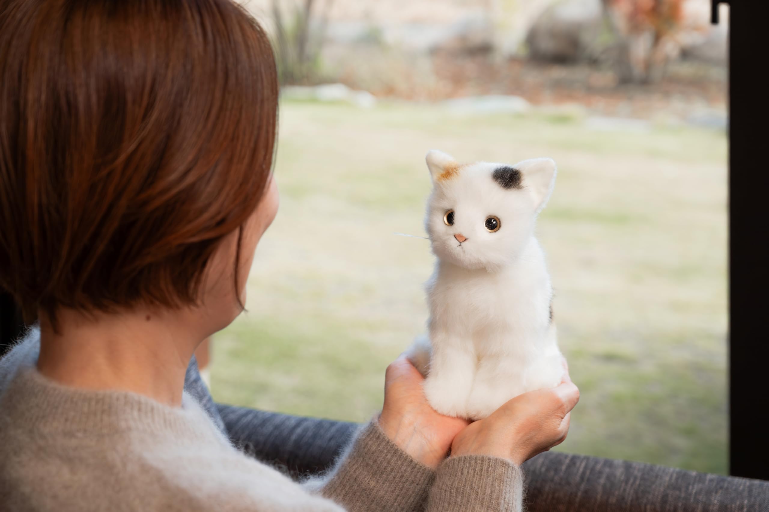 Amazon.co.jp: 日本製 あまえんぼう子ねこちゃん mini 三毛 : おもちゃ