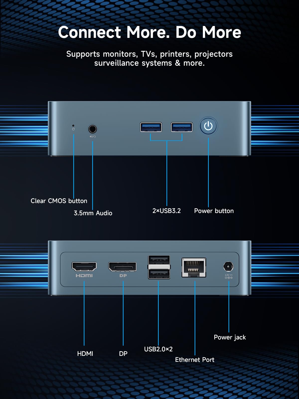 Amazon.co.jp: Bmax B2 Power Mini PC、Intel Celeron 5205U (2C/2T