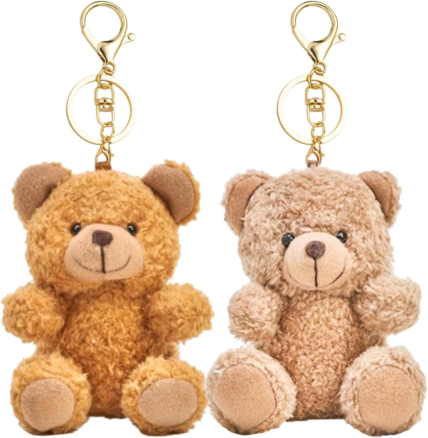 8 Inch Plush Bear Keychain, Bag Charms for Handbag, Backpack Accessories Pendant