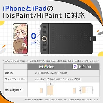 GAOMON ペンタブレットWH851 GAOMON WH851 初心者向けワイヤレス Bluetooth グラフィック描画