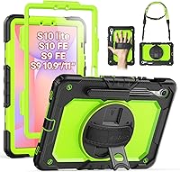 Vista 12 de SEYMAC Funda protectora resistente a prueba de golpes para Samsung Galaxy Tab A9 de 8.7 pulgadas 2023 (SM-X110/X115/X117), resistente a prueba
