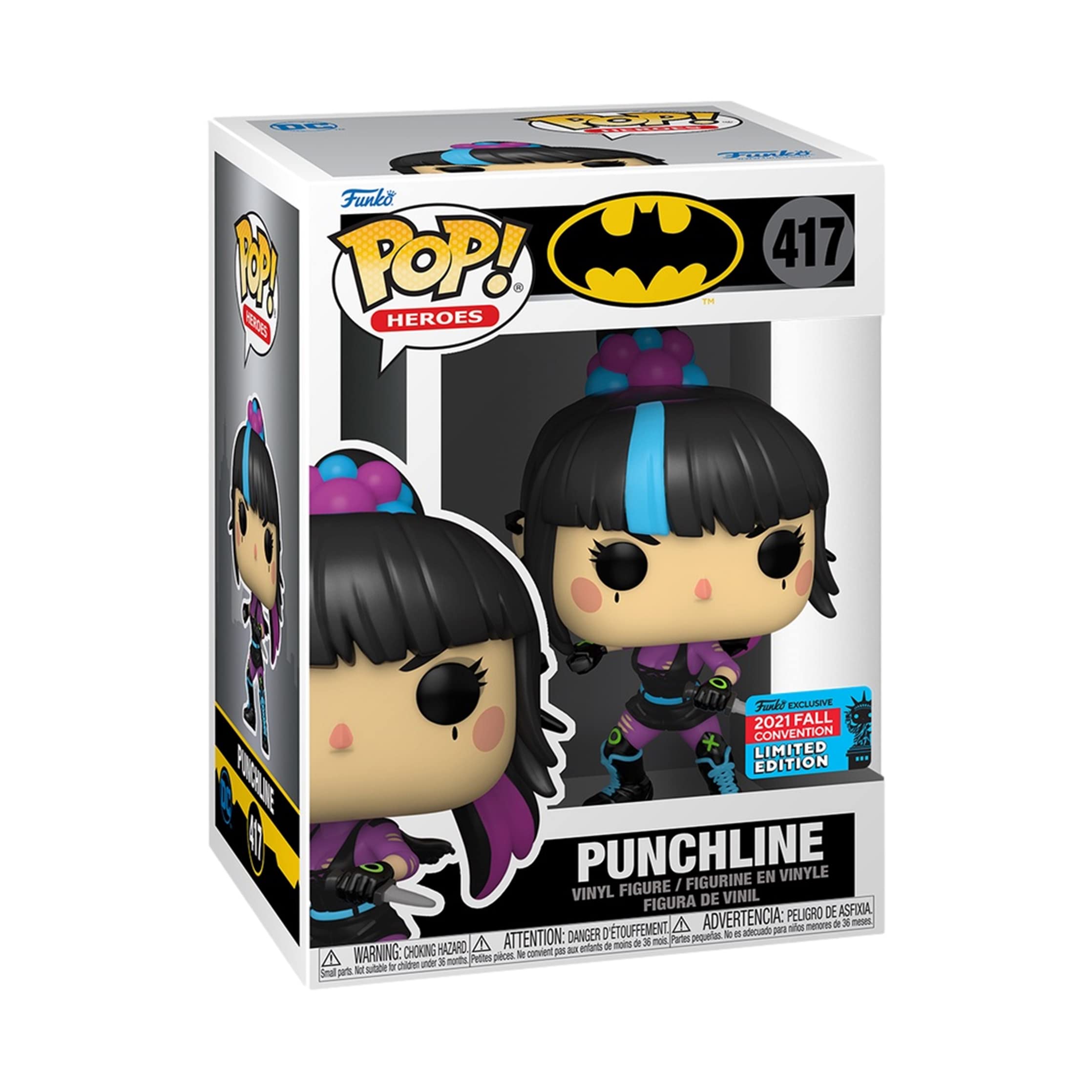 ・*.punchan‪‪‪.*¨̮・ Amazon.com: Funko Pop Batman Punchline #417 Fall Convention