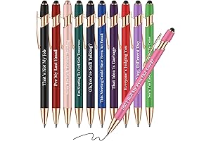 12 Pack Snarky Funny Pens for Coworkers