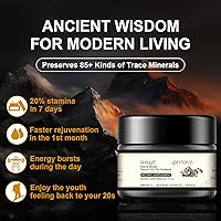 Vista 3 de Shilajit Pure Himalayan Organic-600mg Himalayan Shilajit Resin with Fulvic Acid and 85+ Trace Minerals Complex-High Potency for Energy-Immune