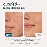 Ourmed Life Face Towels, Serviettes jetables biodégradables pour la peau sensible, Wipes visage sans linte- pour le lavage du visage, soin de la peau et de maquillage, Wipe sèche, 10"×12" Extra Large, 50 Nombre