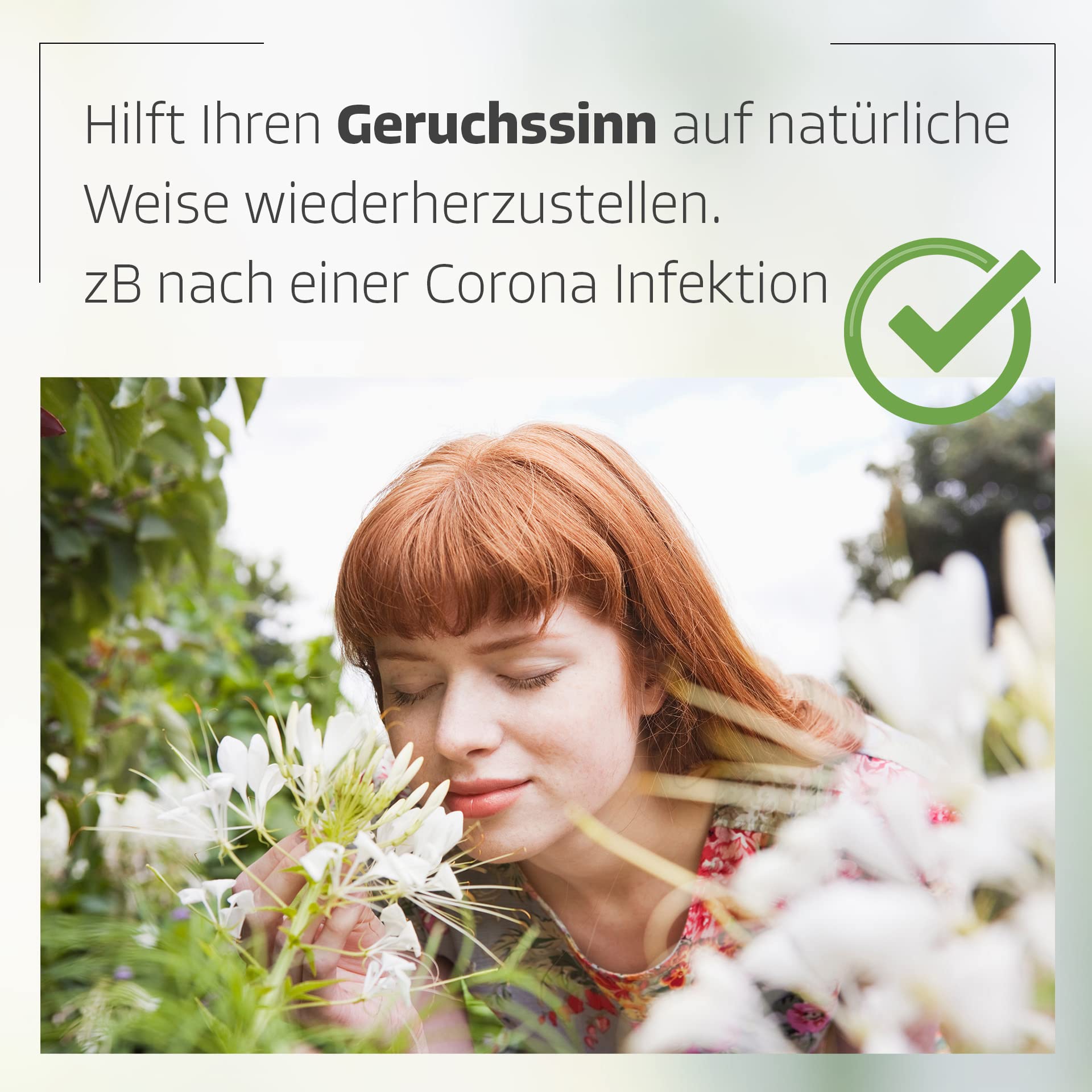 SOS Riechtraining Set 1 mit Riechstiften – Geruchssinn trainieren & Geruchstraining bei Geruchsverlust – mit ätherischen Ölen - Eukalyptus, Rose, Zitrone & Nelke – wieder riechen lernen