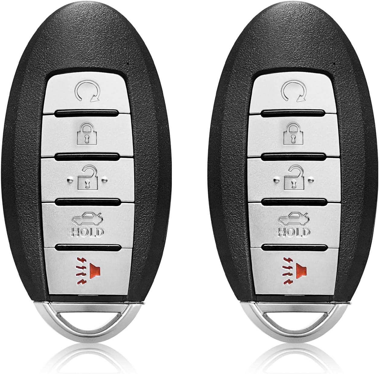 2 Keylessbest Replacement for 2019 2020 Nissan Altima Key Fob Remote Control KR5TXN4 5 Buttons 434MHz