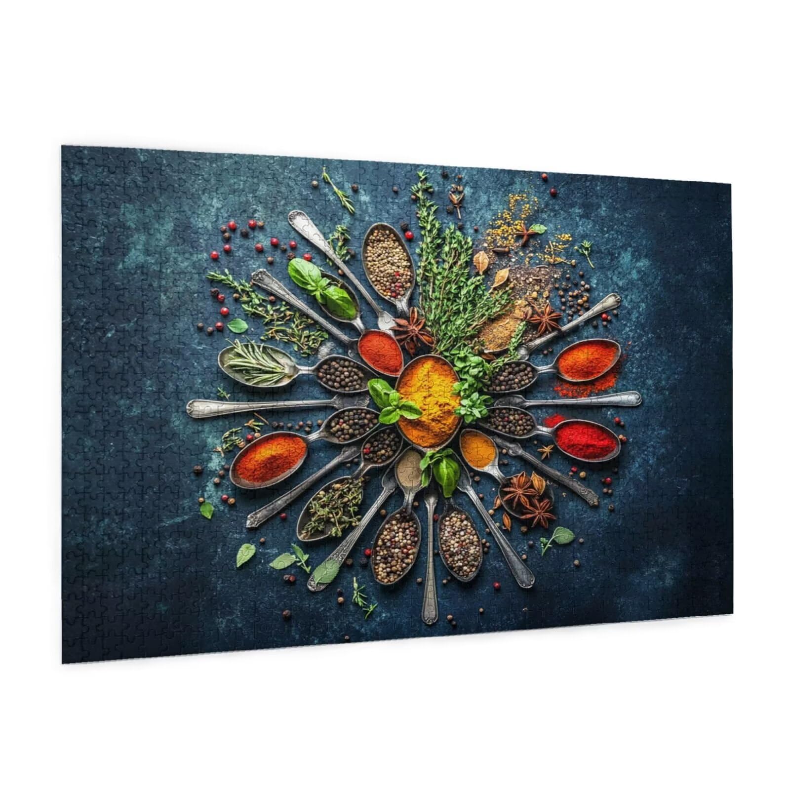 Puzzle 2000 Teile, Puzzle Erwachsene, Holzpuzzle Küche Impossible Jigsaw, Clevere Rätsel, HD Farbe Jigsaw mit Geschenkbox Verpackung for Room Decor, Geschenke für Frauen Farbe 100x70cm p-1516