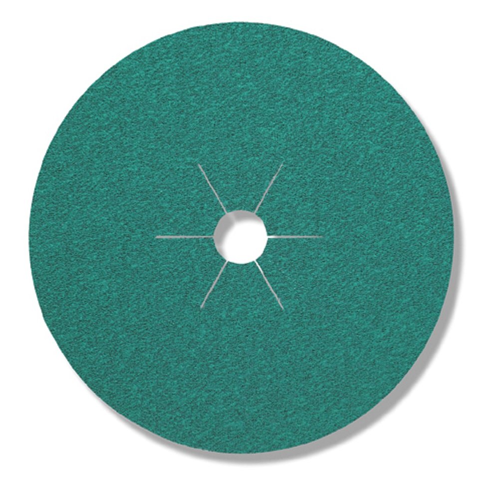 Dischi in fibra KLINGSPOR FS 966 legatura multipla ceramica, 180 x 22 mm grana 120 stella