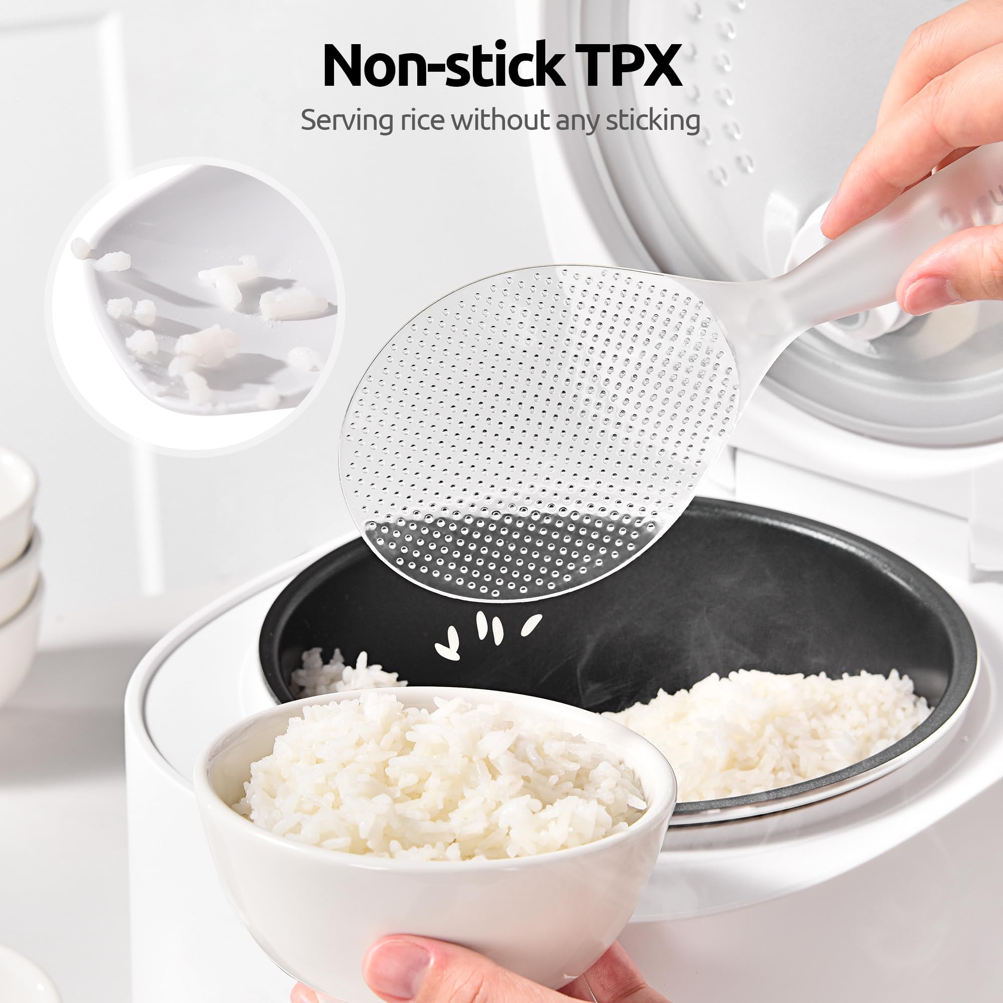 U-Taste Rice Spoon: Non-Stick & Easy Cleaning -5