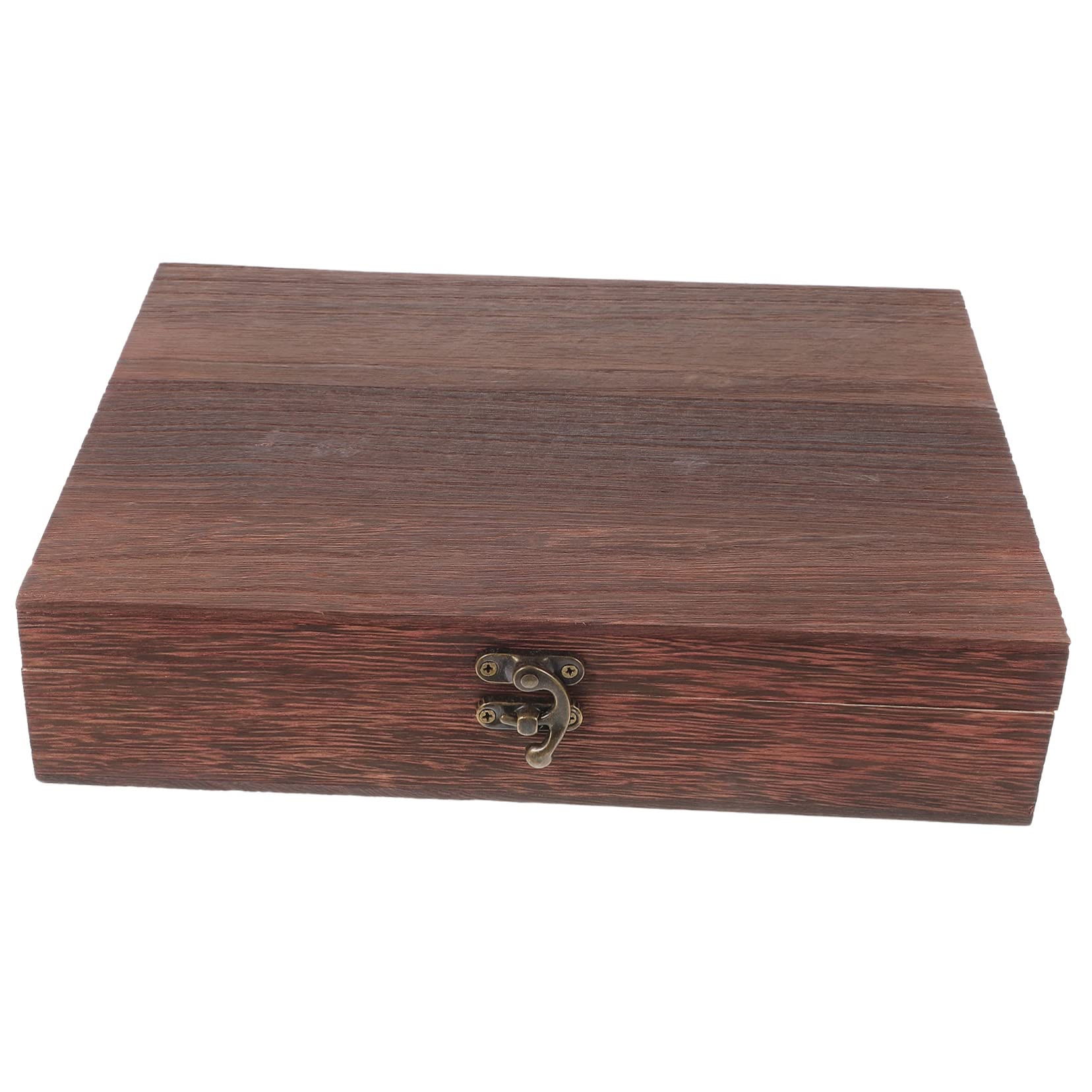 Amazon｜Zerodeko シー木製鍵付き収納ボックス ヴィンテージ風蓋付き