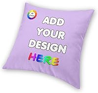 Vista 194 de Funda de almohada personalizada con nombre de texto fotográfico, funda de almohada impresa de dos lados para cumpleaños, Navidad, aniversario