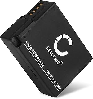 CELLONIC® DMW-BLC12 DMW-BLC12E Battery Replacement for Panasonic Lumix DMC-FZ1000 DMC-FZ200 DMC-FZ2000 DMC-FZ300 DMC-G5 DMC-G6 DMC-G7 DMC-G70 DMC-G81 1000mAh Camera Spare Backup Power Pack  