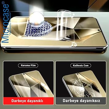 Microcase POCO X8 Pro Max 5G ile Uyumlu Full Tpu Nano Arka Ekran Koruma Filmi - EKM102