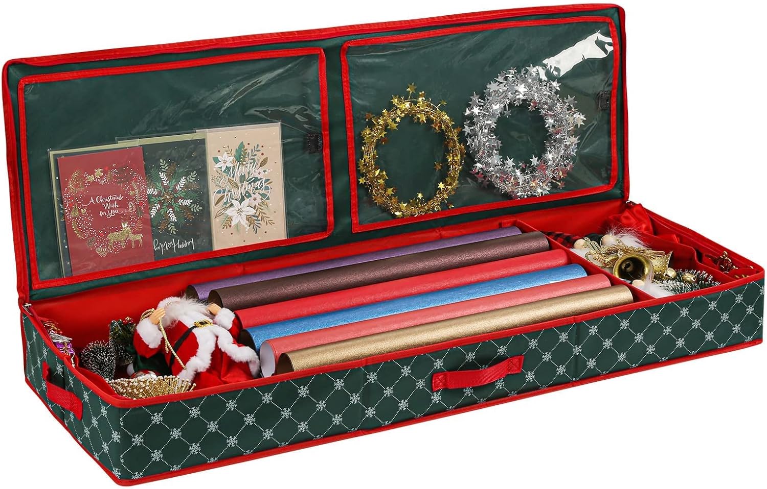 Seckon Wrapping Paper Storage Container Gift Wrapping