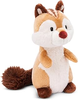NICI Forest Friends Chipmunk Cuddly Toy JoJo 27 cm - Fluffy Stuffed Toy for Cuddling, Playing and Loving, Sustainably Produced Plush Toy - 49949