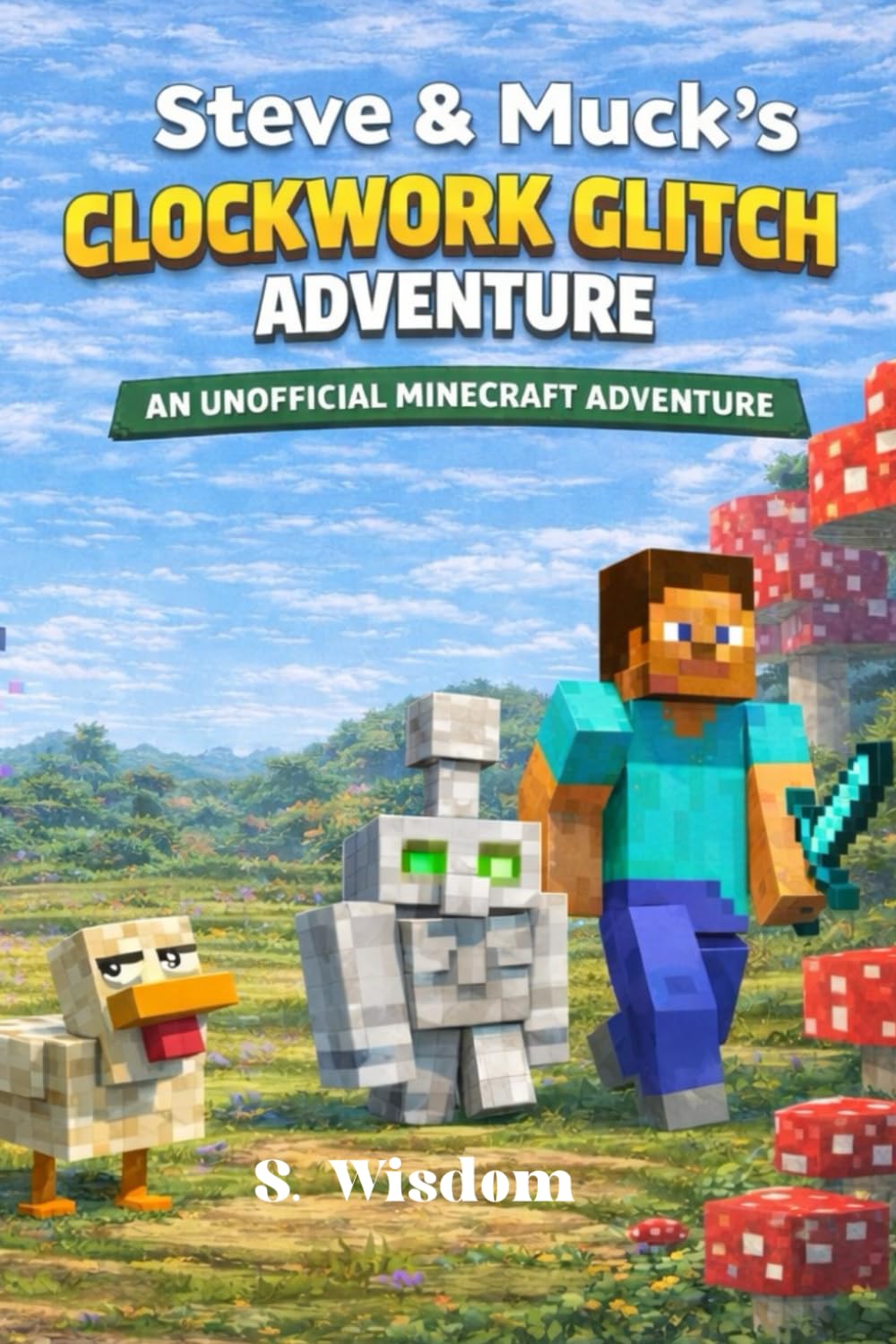 Steve & Muck's Clockwork Glitch: An Unofficial Minecraft Adventure: 2 (Steve and Muck's Epic Adventures: An Unofficial Minecraft Story)