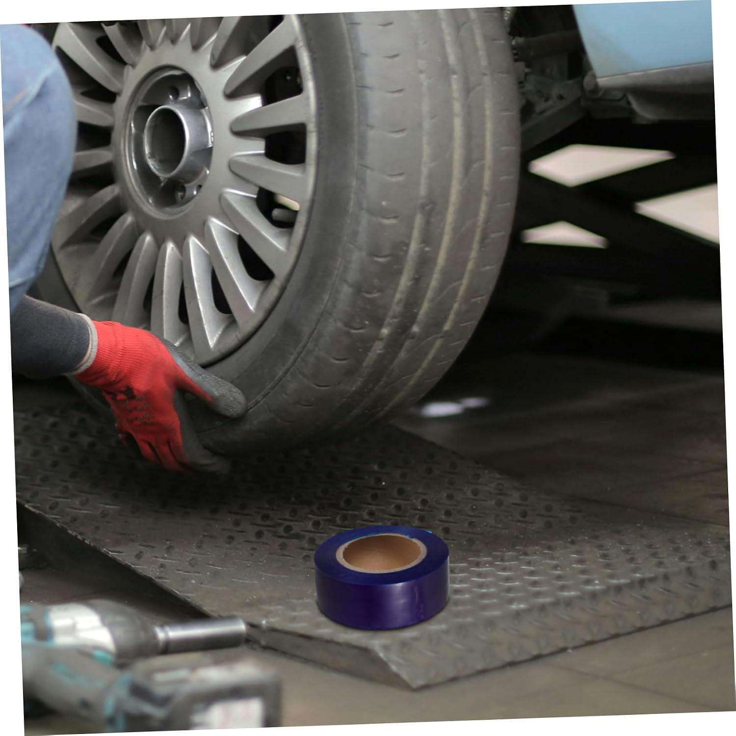 GANAZONO Wheel Rim Tape Car Rim Protector Motorcycle Tape Tire Scratch Repair Vehicle Adhesive Film Hub Protection